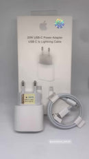 Kit fonte 20w + Cabo Tipo-c Carregador De iPhone Com Carregamento Rápido