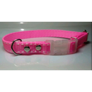 PLAQUINHA IDENTIFICAÇÃO + Coleira PET COM NOME GRAVADO