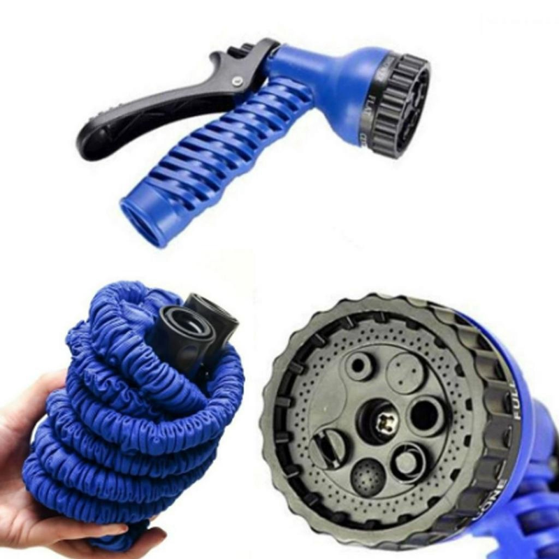 Mangueira Mágica 15M 30M 60M Flexível 7 funções Jato Irrigação para Jardim Lavagem de Carro