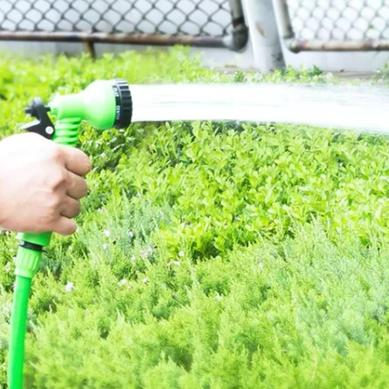 Mangueira Mágica 15M 30M 60M Flexível 7 funções Jato Irrigação para Jardim Lavagem de Carro