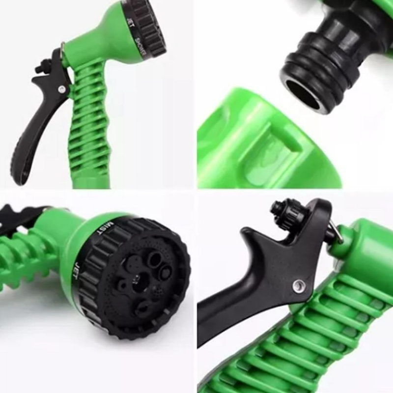 Mangueira Mágica 15M 30M 60M Flexível 7 funções Jato Irrigação para Jardim Lavagem de Carro