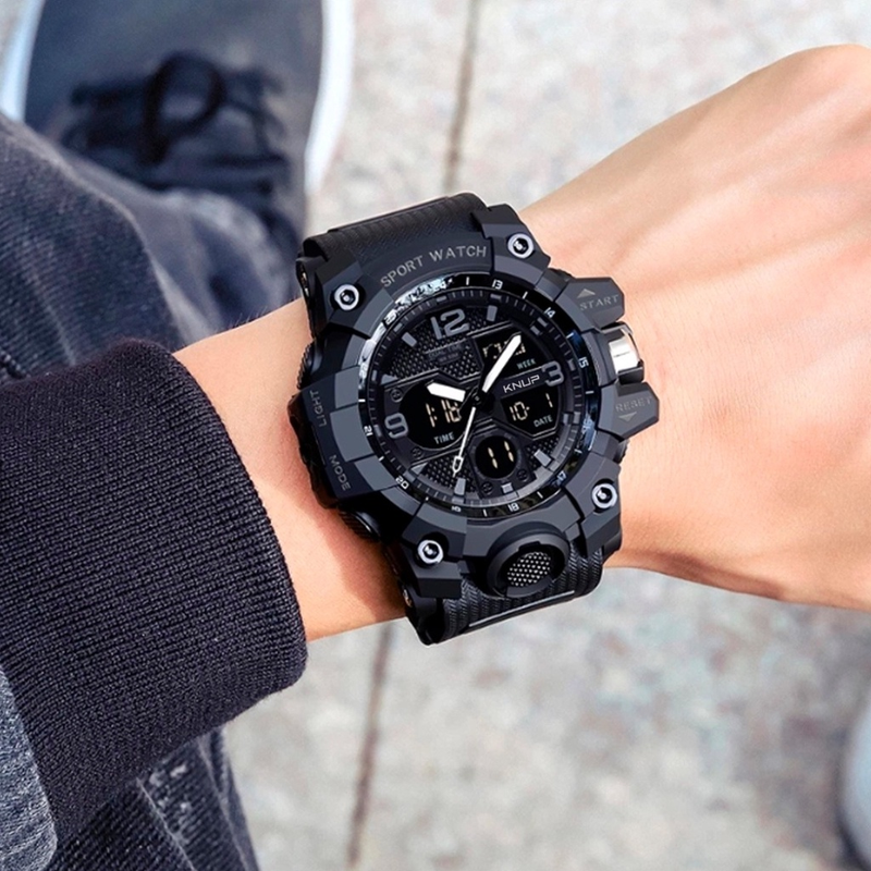 Relogio Masculino Digital Sport Militar Shock Prova D'água