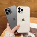 -Bemtevi-Capa Preto AG-Glass para iPhone De Vidro Fosco Capinha iPhone 11 13 12 15 16 PRO MAX 14 13 pro max 12 pro max