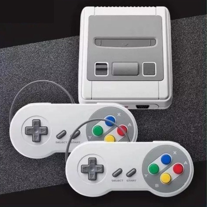 Video Game Classic Super Nintendo Mini SNES Com 2 Controles 8 Bits 620 Jogos Original Envio Imediato