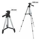 Tripé Universal Com Nível Câmeras Celulares 1,02m Pronto Entrega