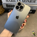 -Bemtevi-Capa Preto AG-Glass para iPhone De Vidro Fosco Capinha iPhone 11 13 12 15 16 PRO MAX 14 13 pro max 12 pro max