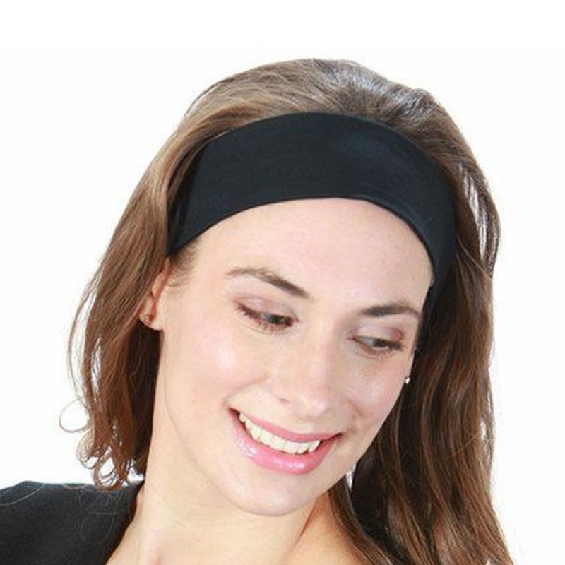 kit 5 Yoga Faixas De Cabelo Elástico Esportes Bandana Correndo Fitness Headwear Turbante Cabeça