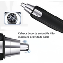 Aparador De Pelos Depilador De Nariz Máquina De Cortar De Tirar Pelos Do Nariz Elétrico Para Homem