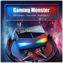 Fones De Ouvido M28 Sem fio TWS Wireless Gaming Bluetooth Delay Smart Touch