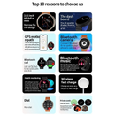 Relógio Inteligente Smartwatch GT9 Ultra Tela HD AMOLED