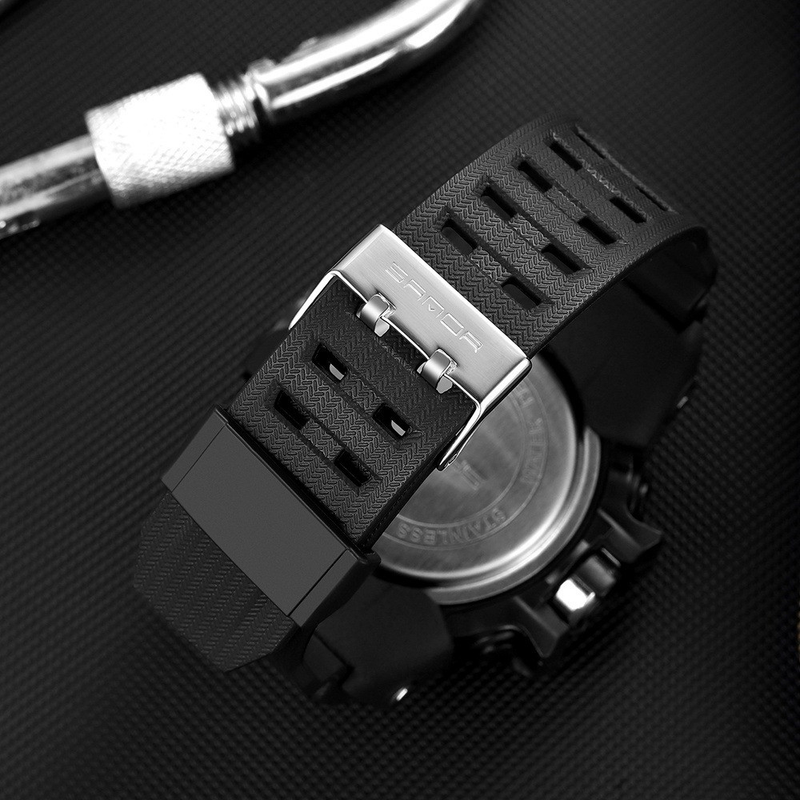 Relógio Masculino Digital E Analogico A Prova D Água E Shock