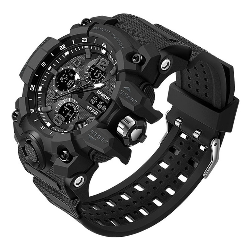 Relógio Masculino Digital E Analogico A Prova D Água E Shock