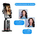 Estabilizador Gimbal 360° Rastreamento Inteligente de Rosto AI com Controle e Estabilização