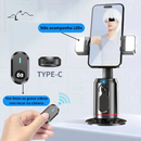 Estabilizador Gimbal 360° Rastreamento Inteligente de Rosto AI com Controle e Estabilização