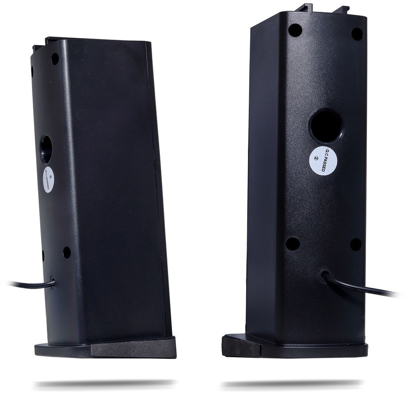 Caixa de Som SoundBar Pc Gamer Subwoofer P2 Led Rgb Pc Notebook Celular Tablet